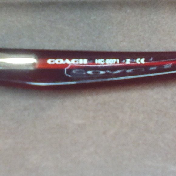 Coach HC6071 Eyeglasses With the Case.Rectangular HC6071 - Picture 6 of 8